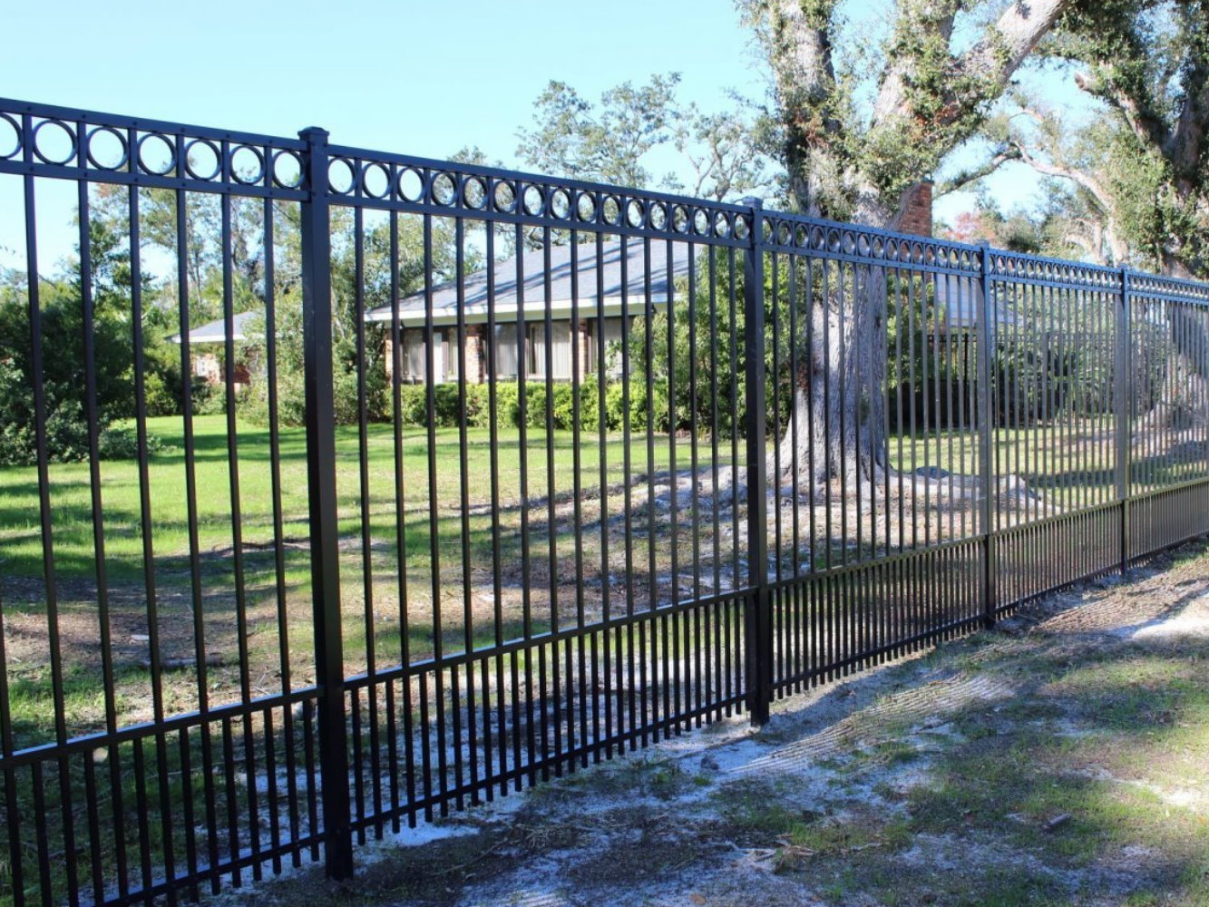 aluminum fence Cape San Blas Florida