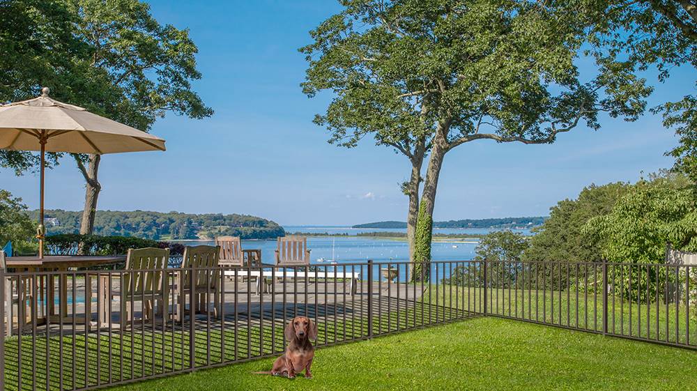 Argos style residential aluminum fencing in the Panama City, Florida area.