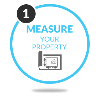 Buying a fence step 1: Measure the property